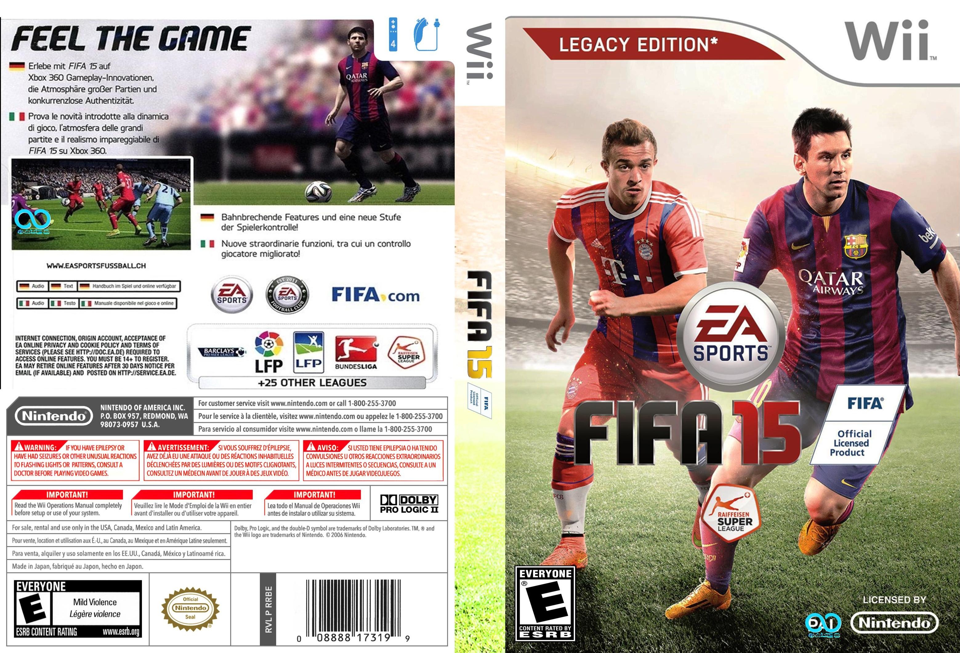 Fifa 15: Legacy Edition box cover