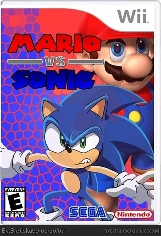 Mario Vs. Sonic box cover