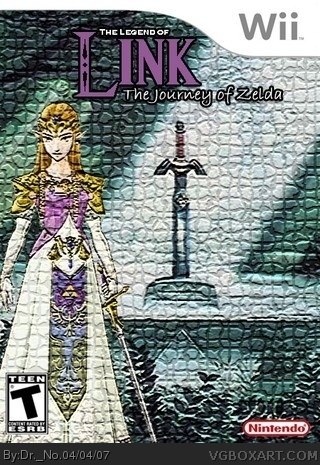 The Legend of Zelda: The Journey of Zelda box cover