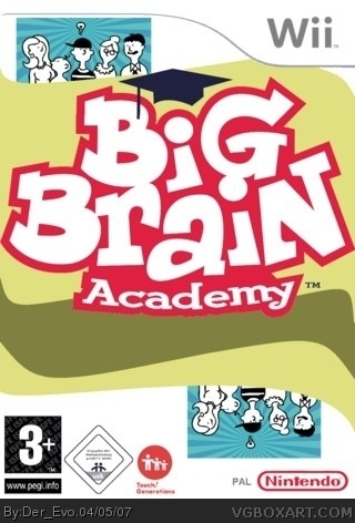 Big Brain Academy box art cover