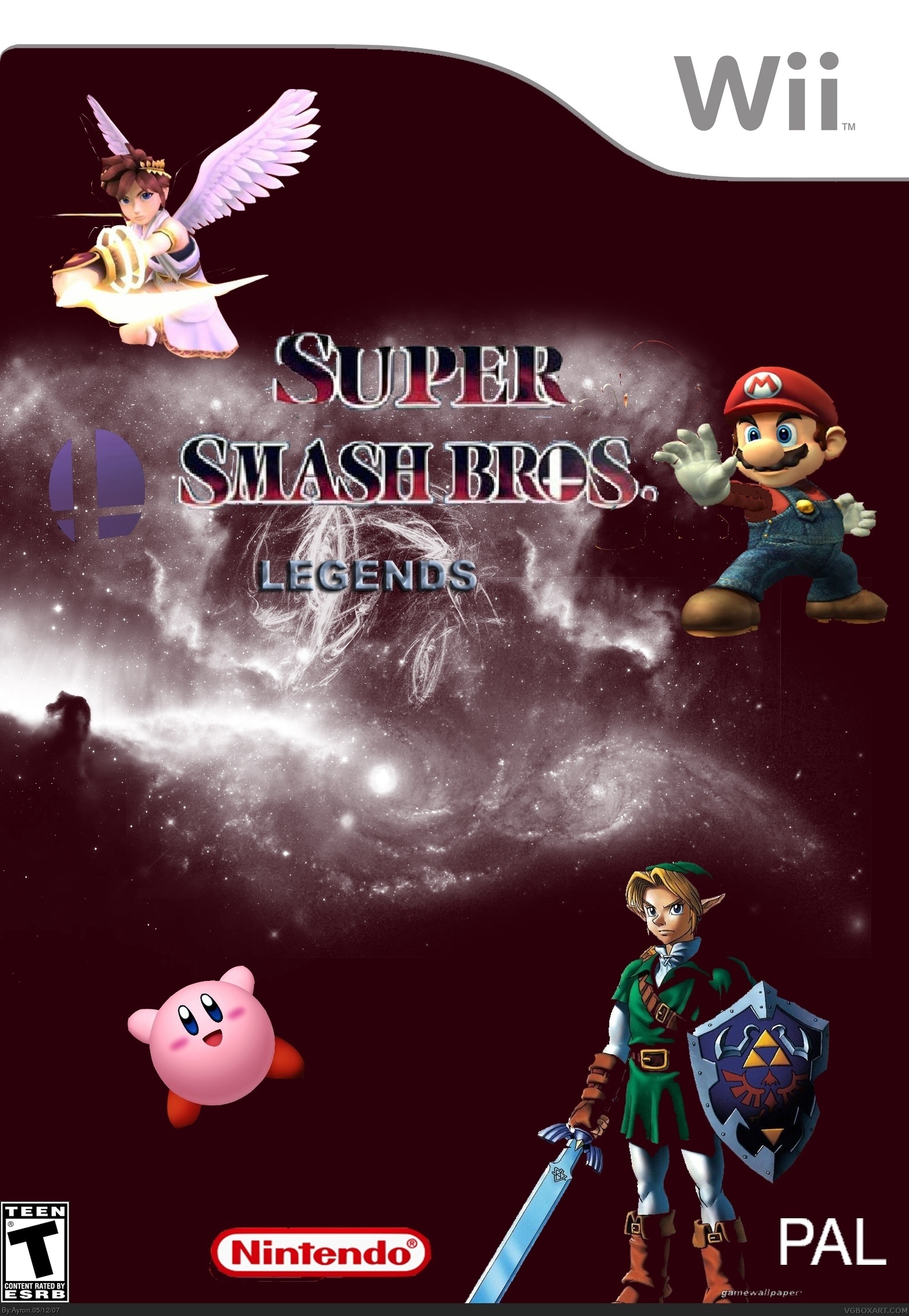 Super Smash Bros Legends box cover