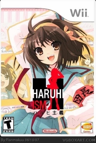 The Melancholy Of Haruhi Suzumiya box cover