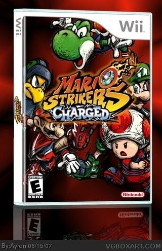 Mario Strikers Charged box art cover