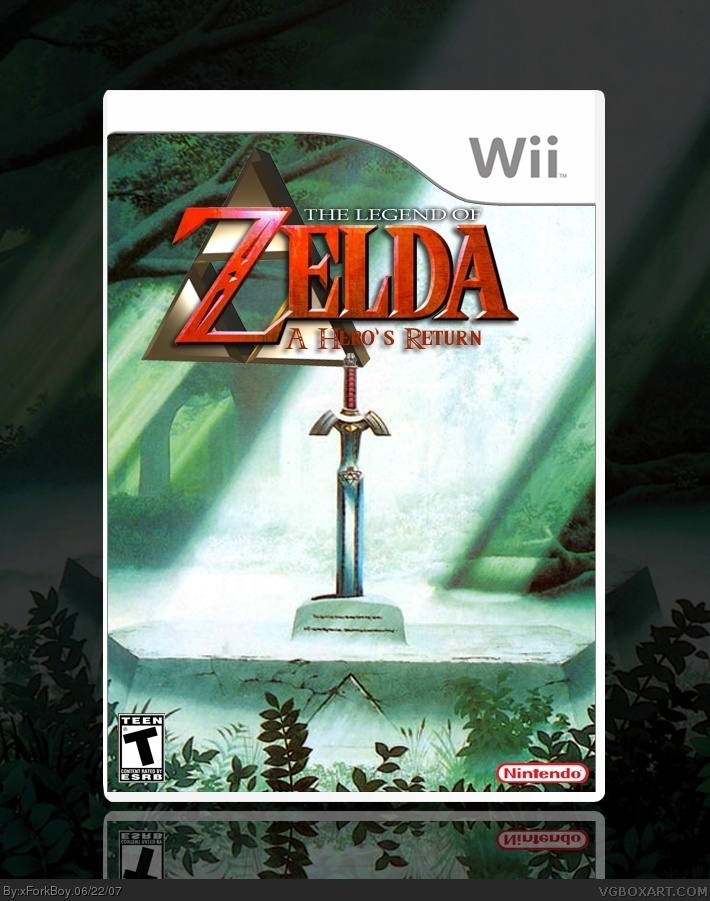 The Legend of Zelda: A Hero's Return box cover