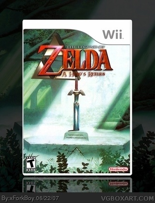 The Legend of Zelda: A Hero's Return box art cover