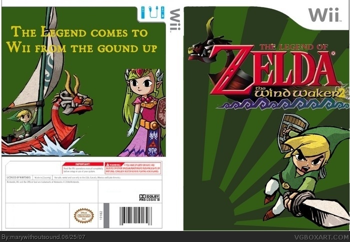 The Legend of Zelda: The Wind Waker 2 box art cover