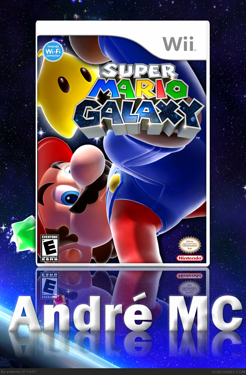 Super Mario Galaxy box cover