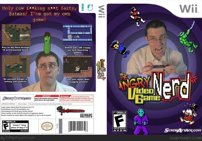 The Angry Video Game Nerd box art cover