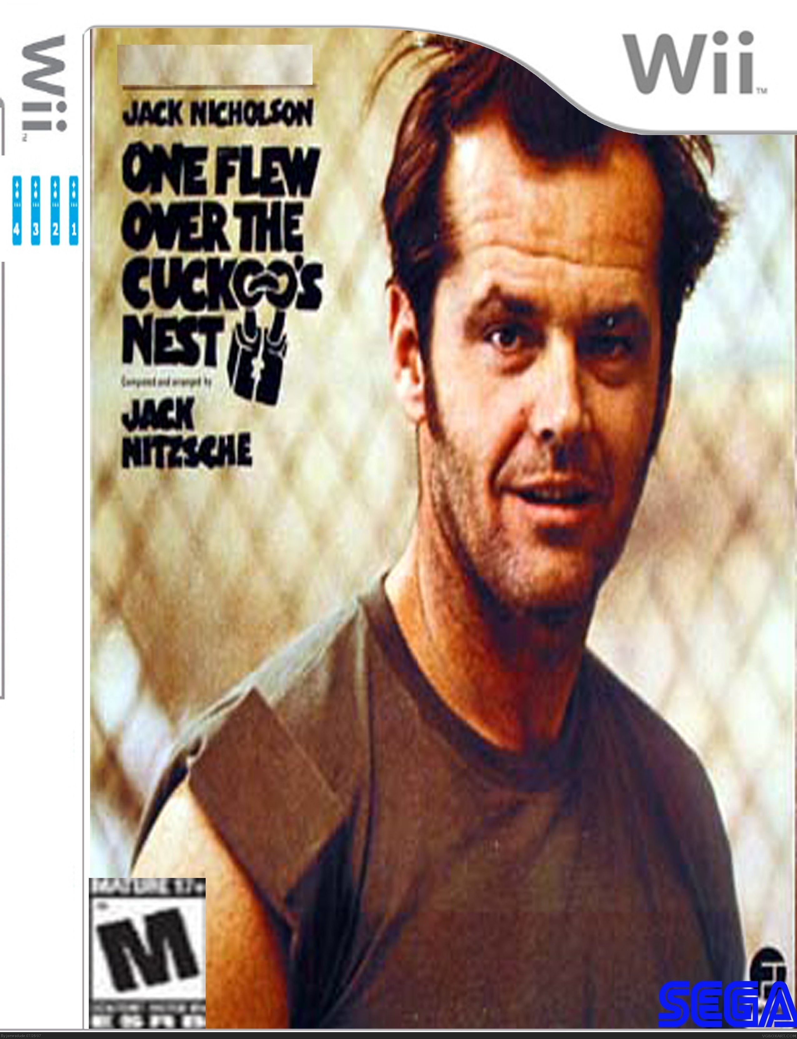 One Flew over the Cuckoos Nest box cover