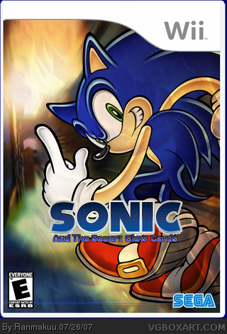 Sonic And the Secret Clow Cards box cover