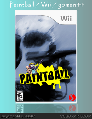 Paintball box cover