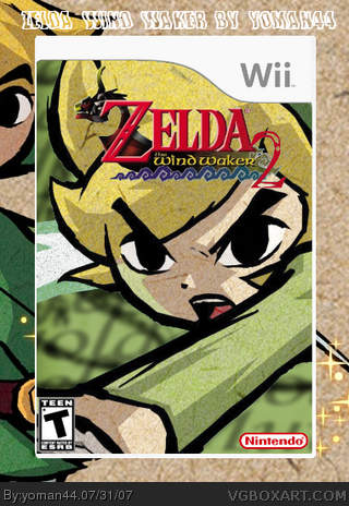 The Legend of Zelda: The Wind Waker 2 box cover