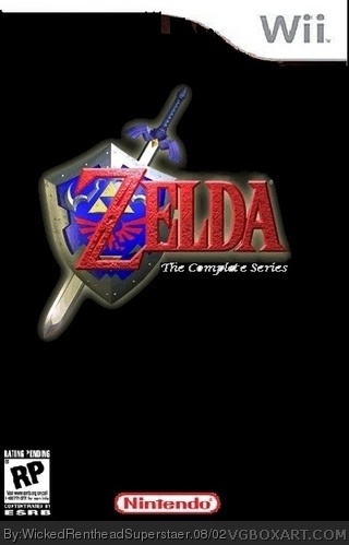 Zelda The Complete Series box cover