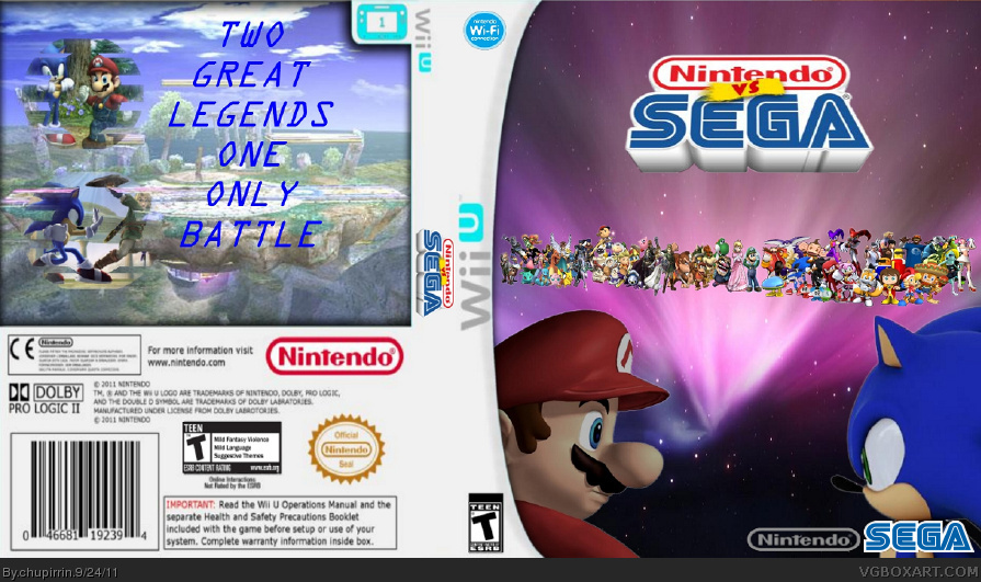 Nintendo vs. SEGA box cover
