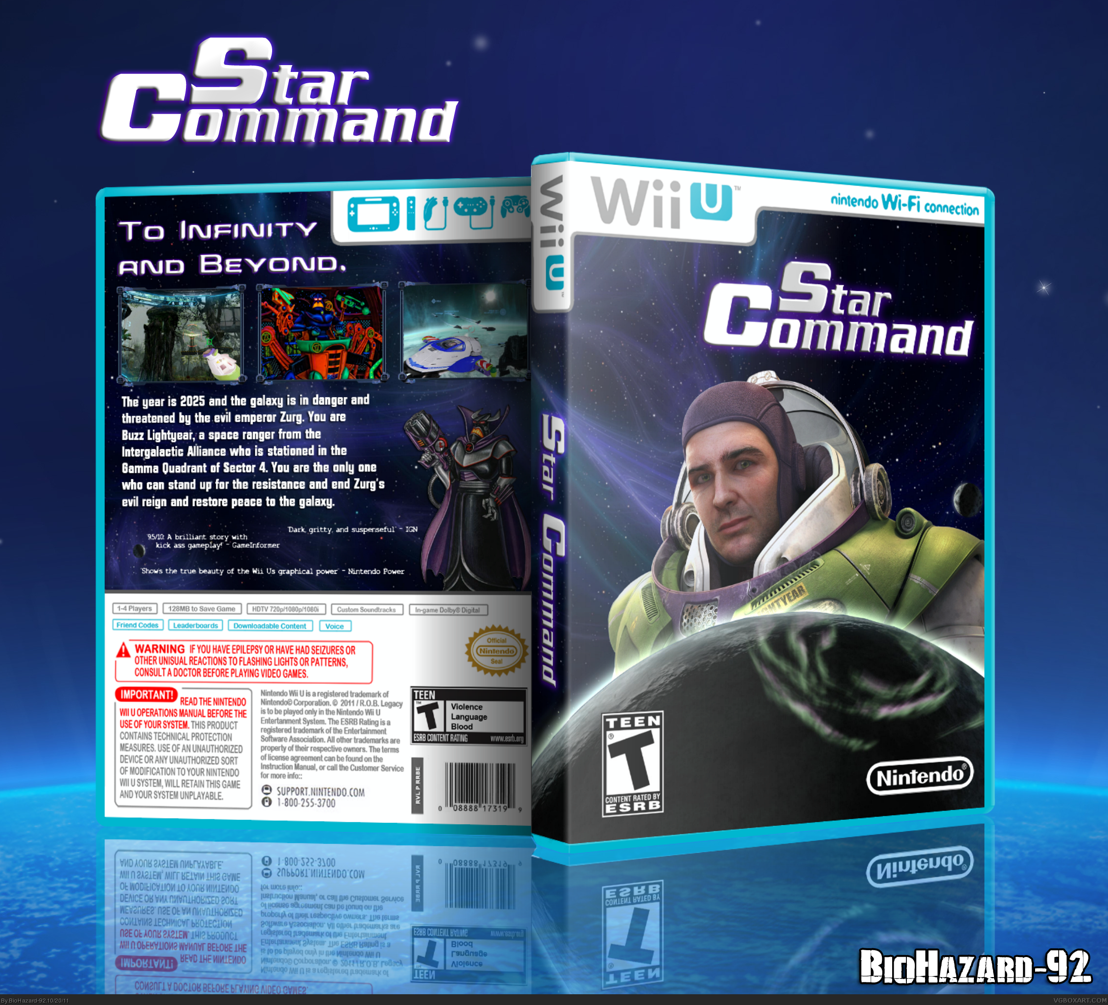 Star Command box cover