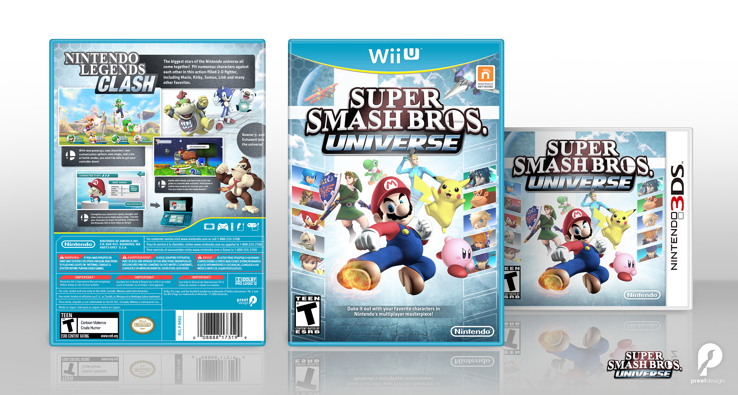 Super Smash Bros. Universe box cover