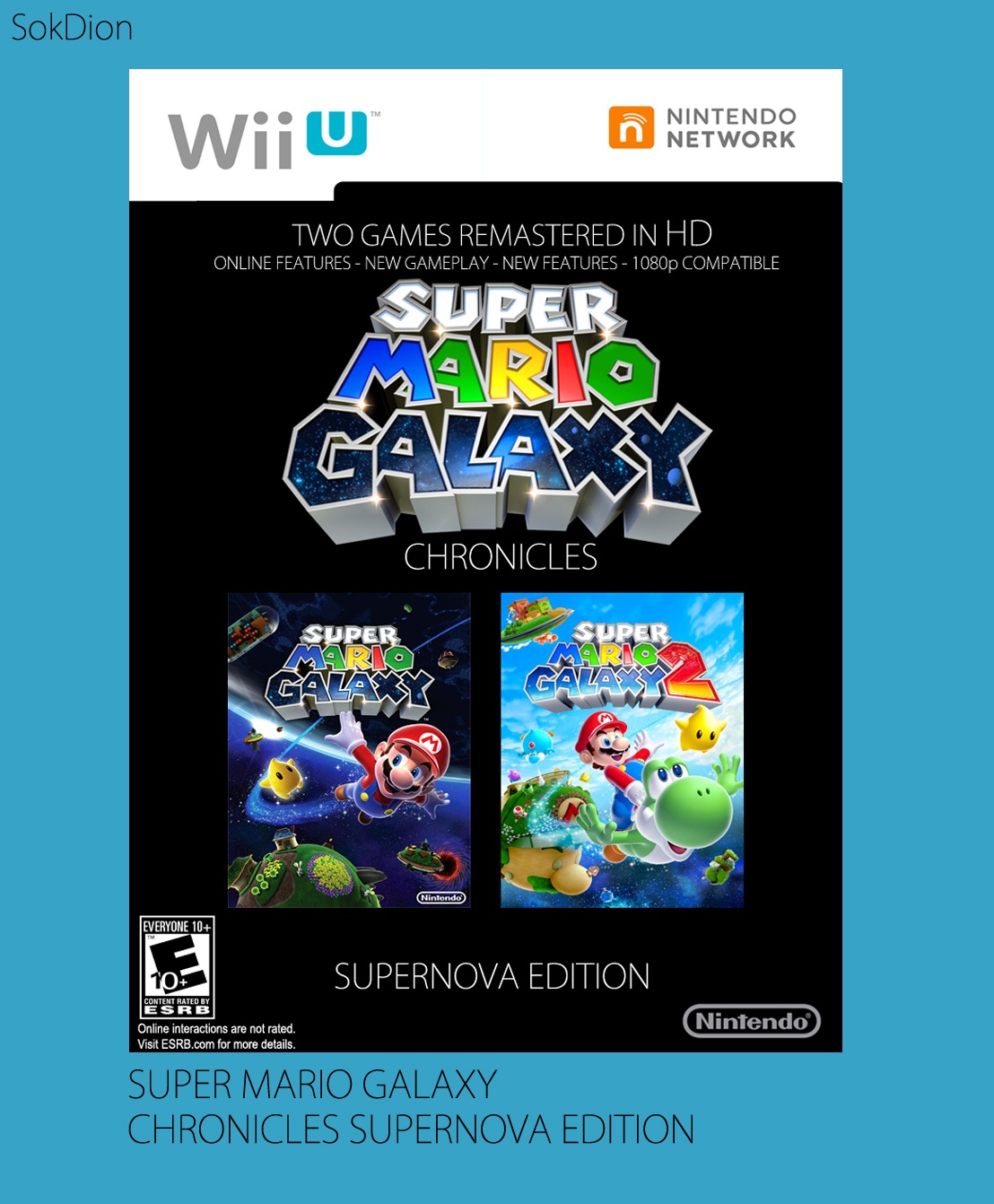 Super Mario Galaxy Chronicles box cover