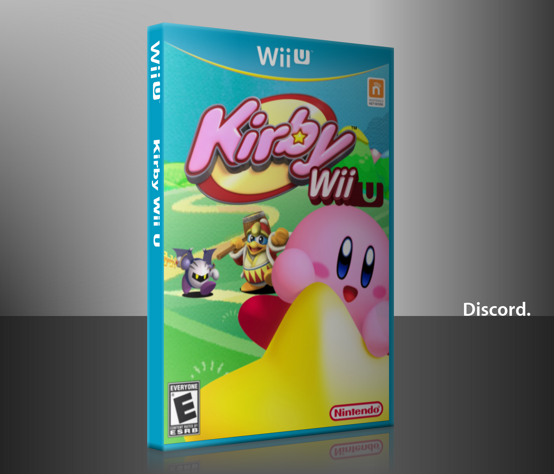 Kirby Wii U box cover