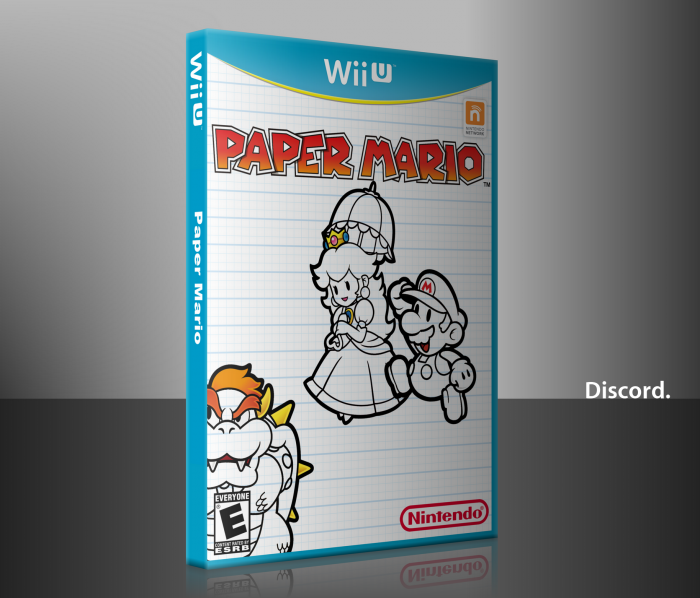 Paper Mario U box art cover