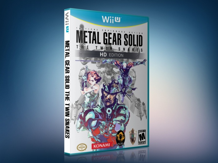 Metal Gear Solid The Twin Snakes HD Edition box art cover