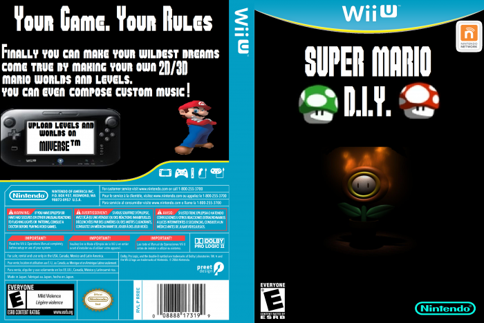 Super Mario D.I.Y (My 1st Box) box art cover