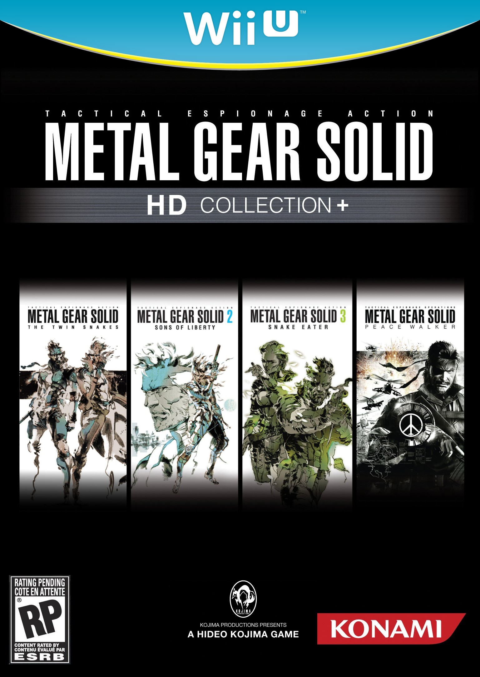 Metal Gear Solid HD Collection Plus box cover