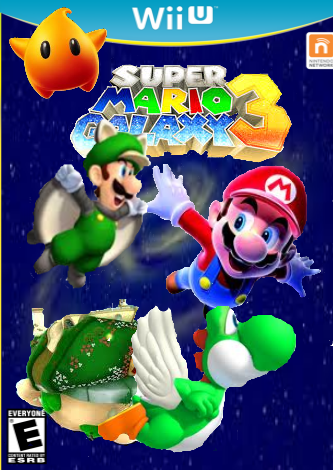 Super Mario Galaxy 3 box cover