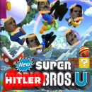 New Super Hitler Bros. U Box Art Cover