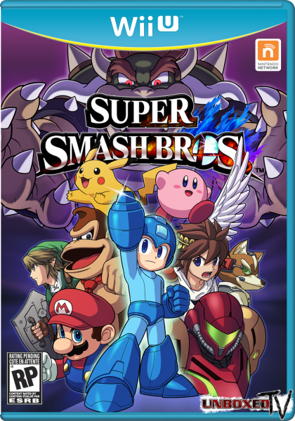 Super Smash Bros for Wii U box art cover