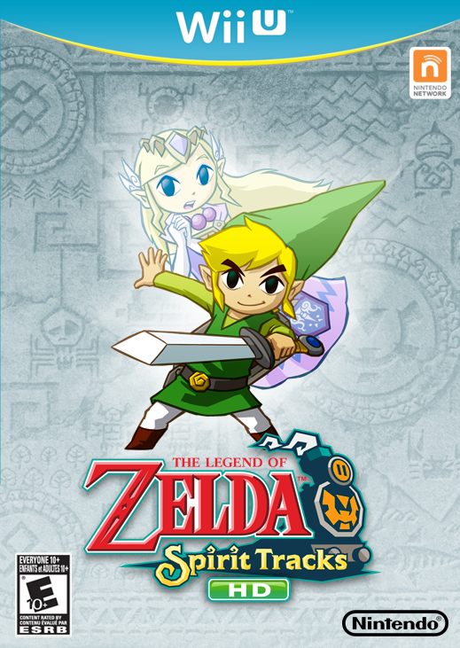 The Legend of Zelda: Spirit Tracks HD box cover