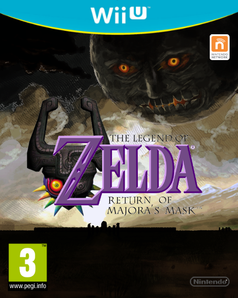 The Legend of Zelda: Return of Majora's Mask box cover