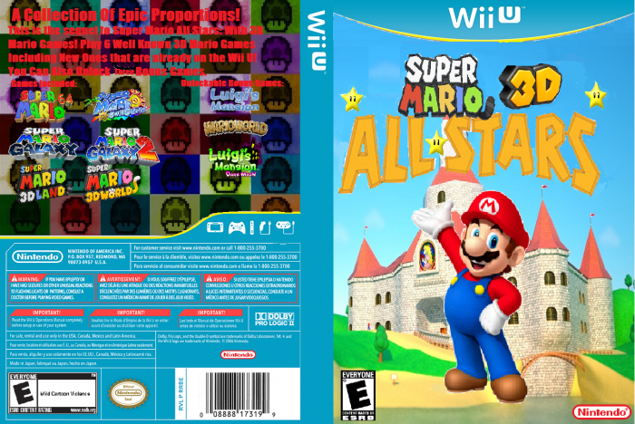 Super Mario 3D All Stars box art cover