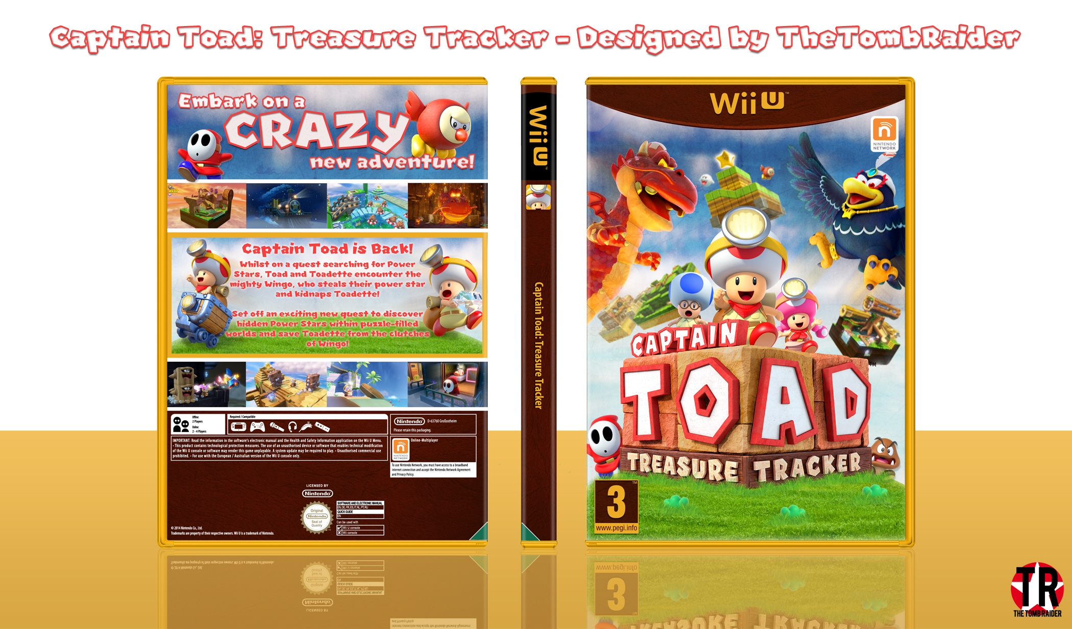 Captain Toad: Treasure Tracker box cover