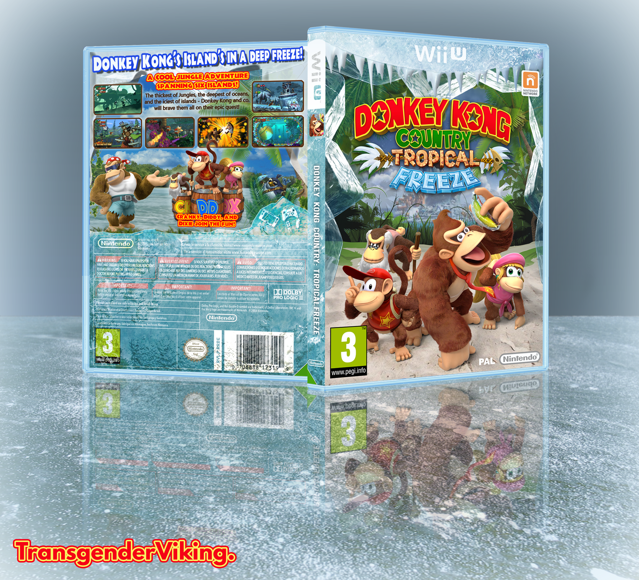 Donkey Kong Country: Tropical Freeze box cover
