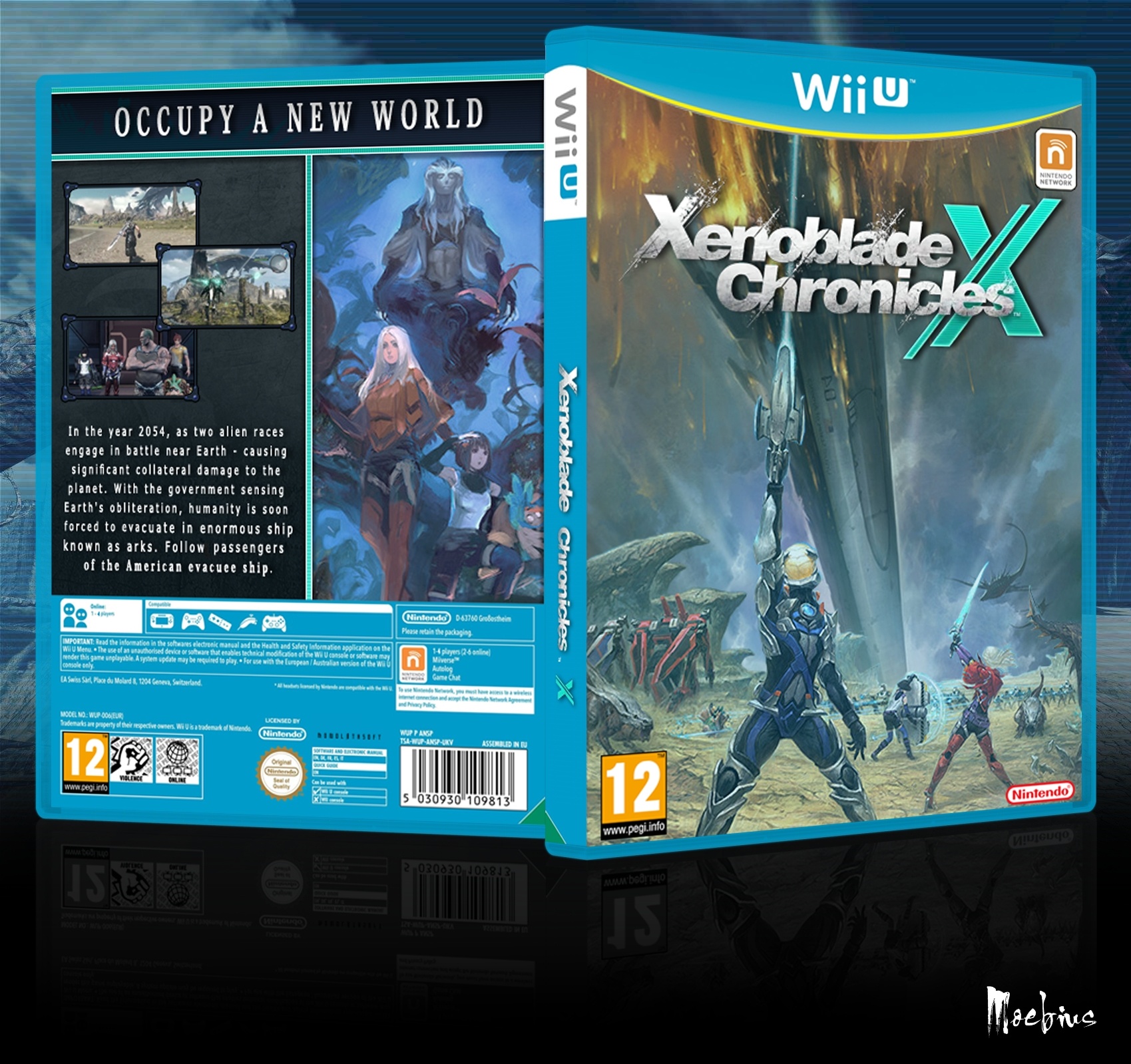 Xenoblade Chronicles X box cover