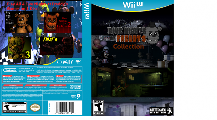 Five Nights at Freddy's Collection box art cover