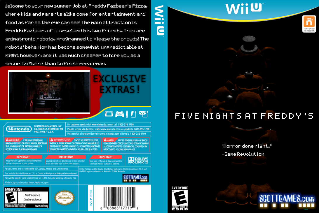 Five Nights at Freddy's box cover