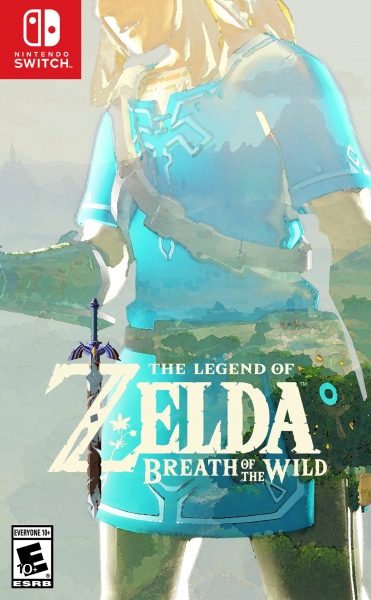 The Legend of Zelda: Breath of the Wild box art cover