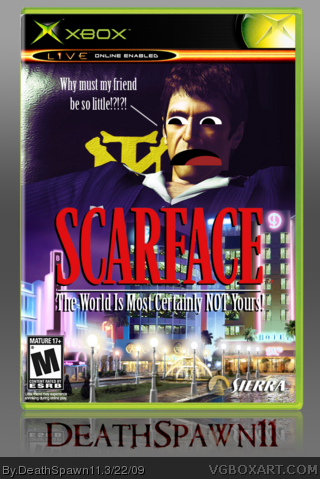 Scarface: The World Is Most Certainly NOT Yours! box cover