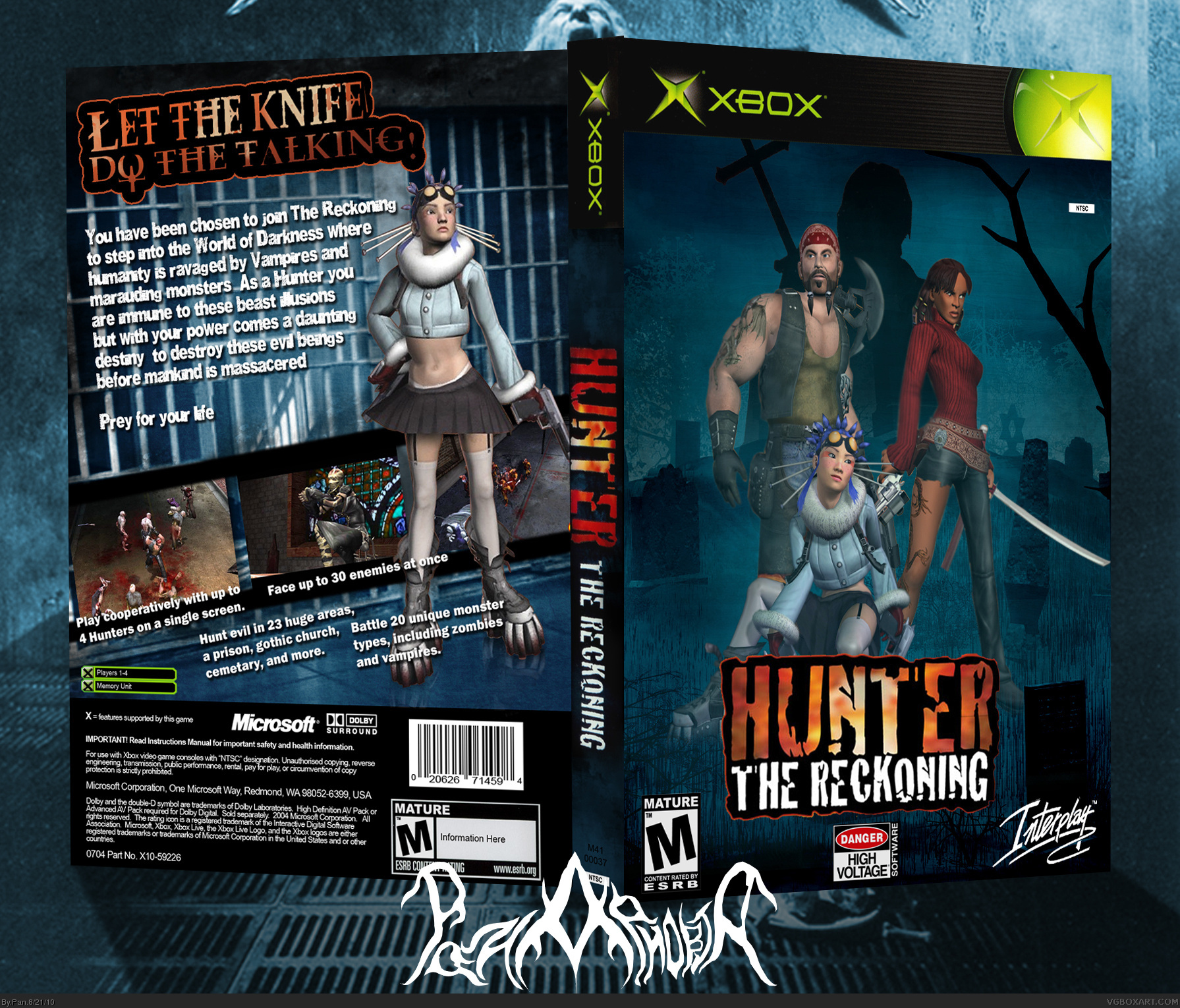 Hunter: The Reckoning box cover