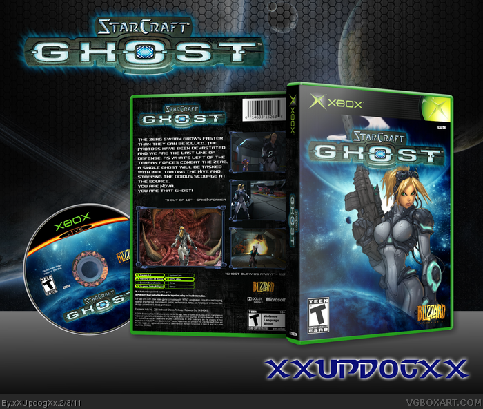 Starcraft: Ghost box art cover