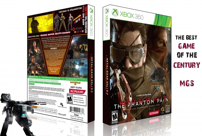 Metal Gear Solid V Phantom Pain box art cover