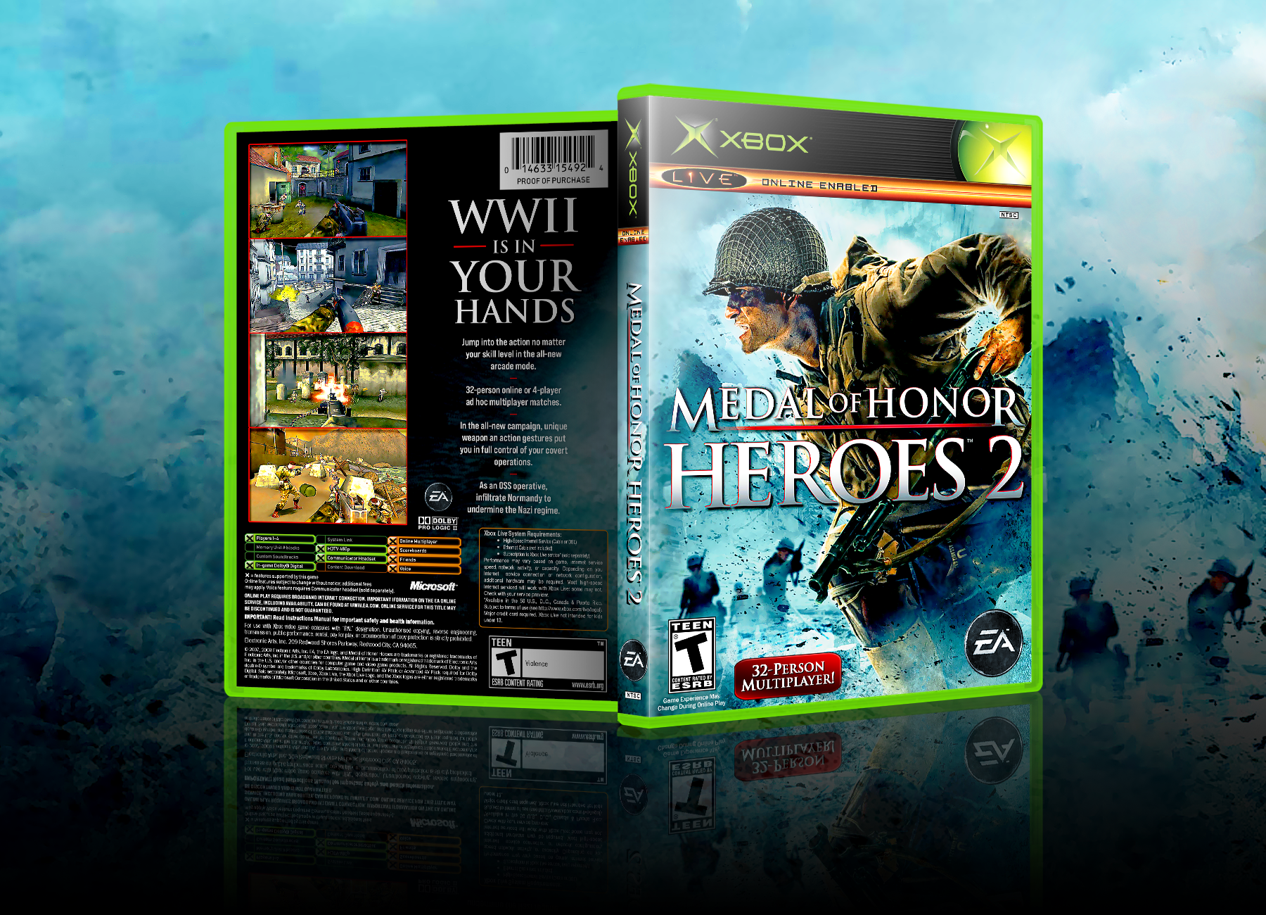 Medal of Honor: Heroes 2 box cover