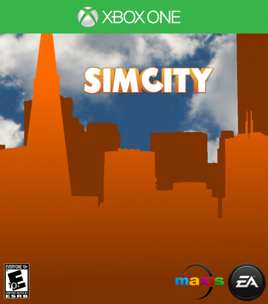 SimCity box art cover