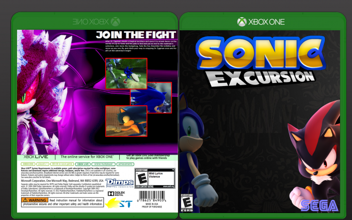 Sonic Excursion box art cover