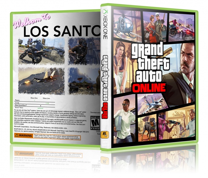 Grand Theft Auto Online box art cover