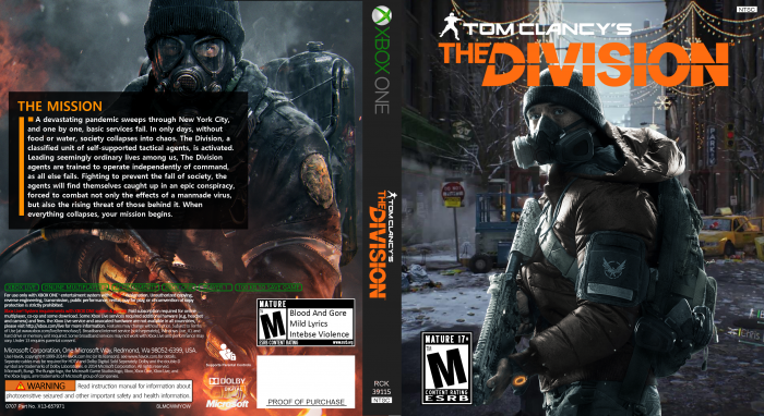 Tom Clancy's: The Division box art cover