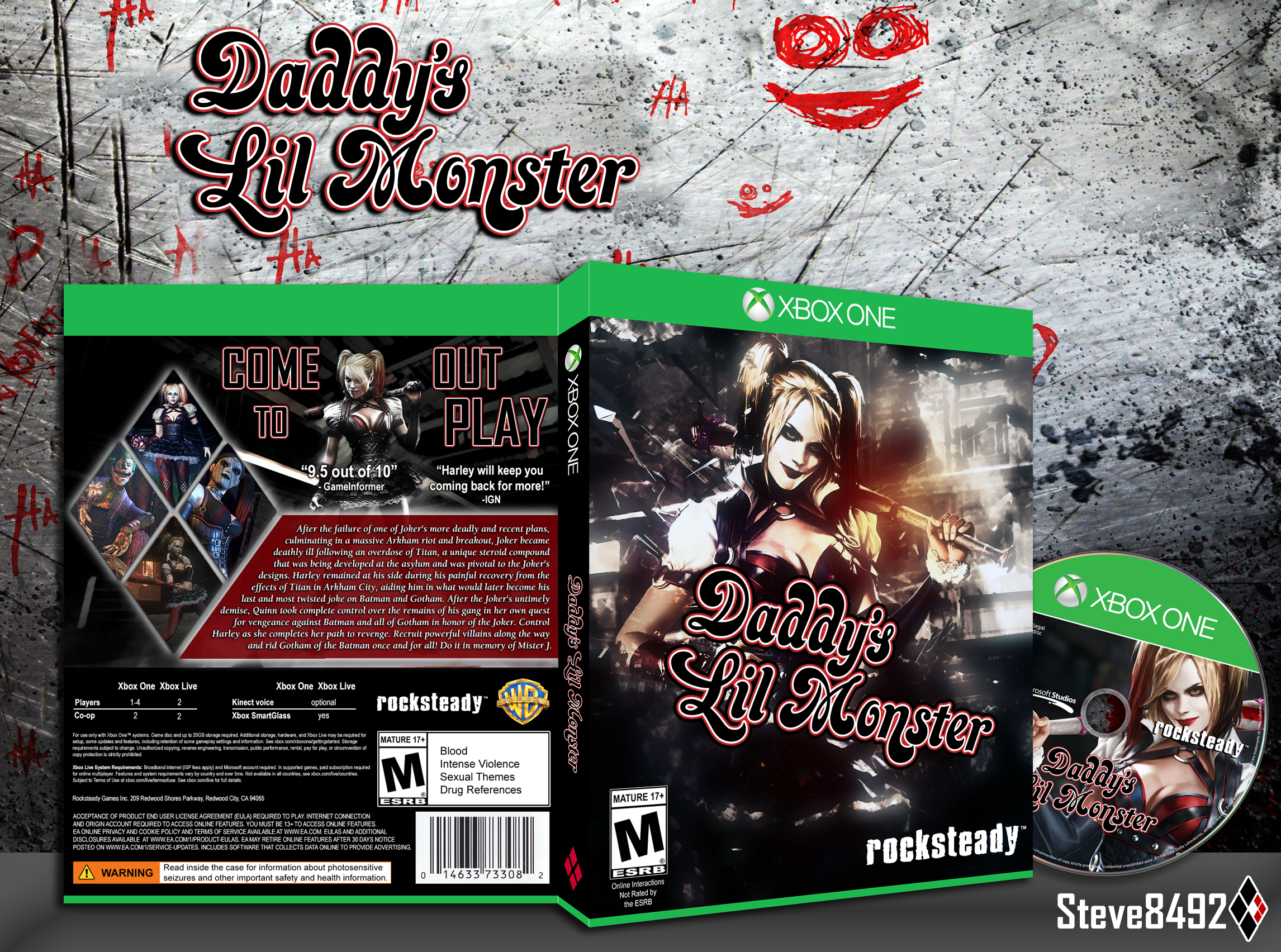 Daddy's Lil Monster box cover