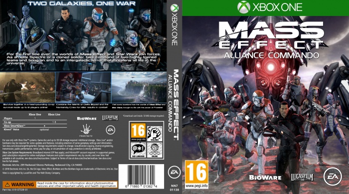 Mass Effect: Alliance Commando box art cover