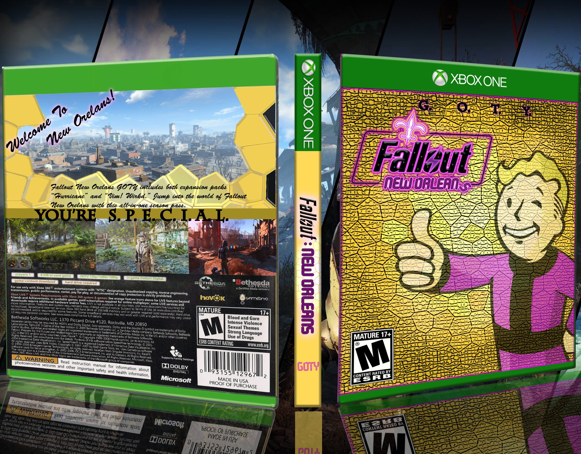 Fallout: New Orleans box cover